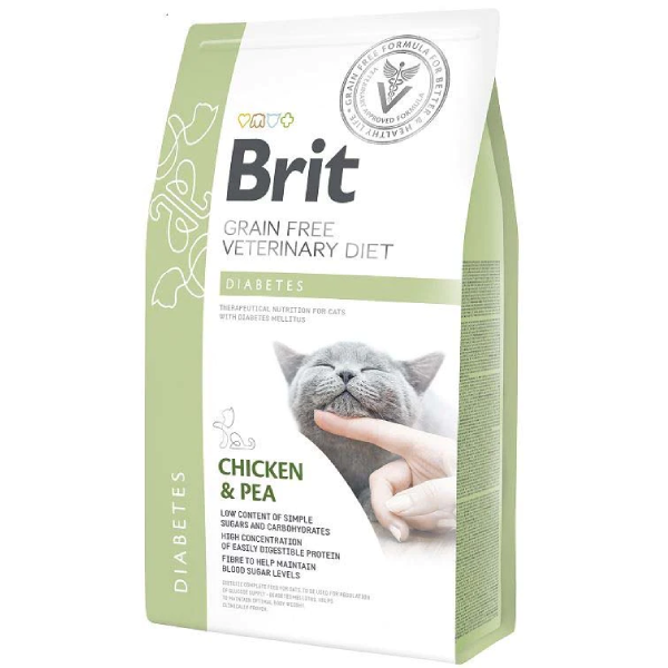 Hrana uscata pentru pisici Brit Grain Free VD Diabetes 400g - Animax