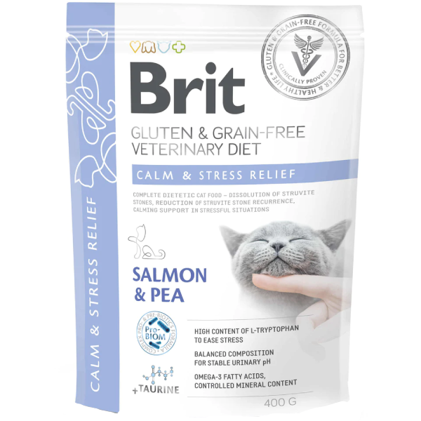 Hrana uscata pentru pisici Brit Grain Free VD Calm&Stress Relief 400g - Animax