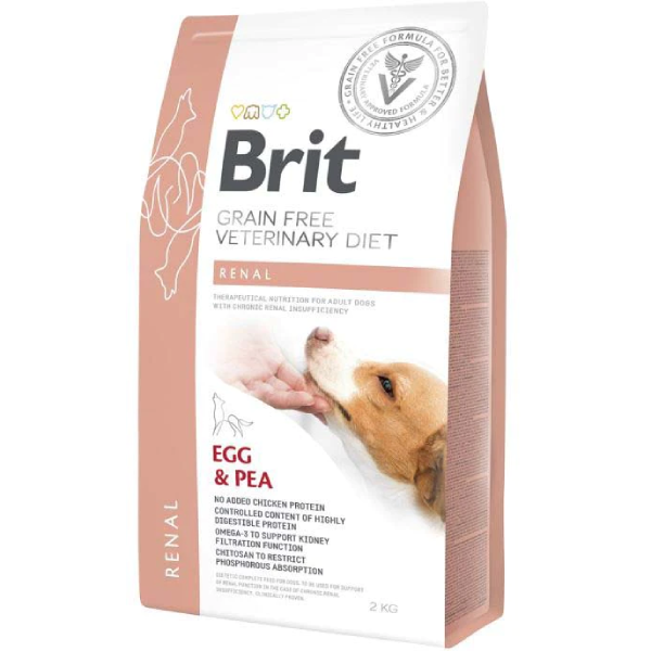 Hrana uscata pentru caini Brit Grain Free VD Renal 2kg - Animax