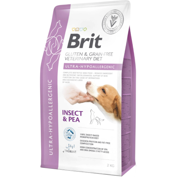 Hrana uscata pentru caini Brit Grain Free VD Ultra-hypoallergenic 2kg - Animax