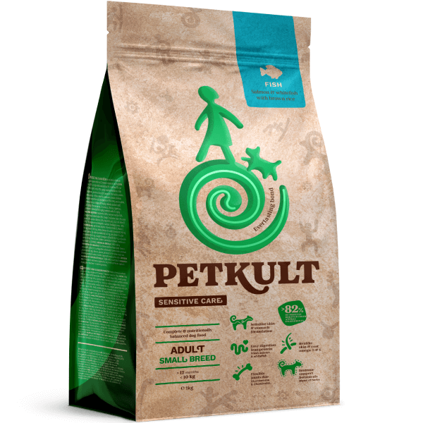 Hrana uscata pentru caini Petkult Sensitive Adult Talie Mica Peste 3kg - Animax