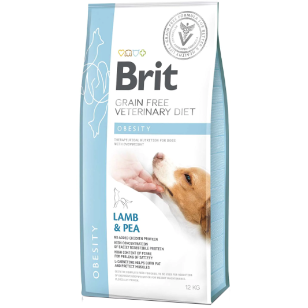 Hrana uscata pentru pisici Brit Grain Free VD Obesity 12kg - Animax