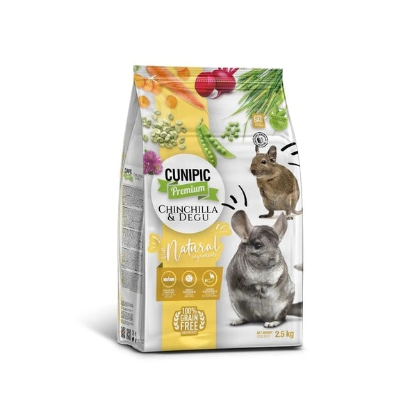 CUNIPIC Premium Hrana pentru chinchilla și degu, 700g