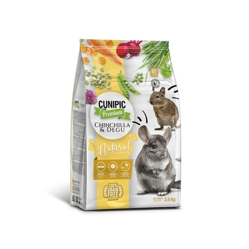 CUNIPIC Premium Hrana pentru chinchilla și degu, 700g