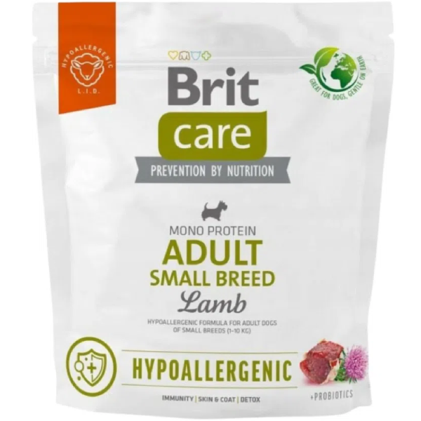 Hrana umeda pentru caini Brit Care Hypoallergenic Adult talie mica 7kg - Animax