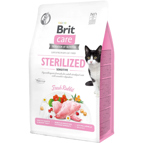Hrana uscata pentru pisici Brit Care Grain Free Sterilised Sensitive 7kg - Animax