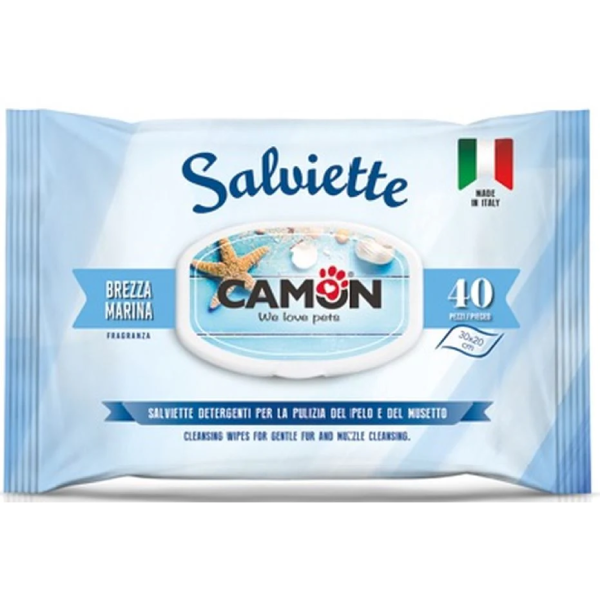 Servetele umede cu parfum briza marina Camon CAM-LA015 40buc