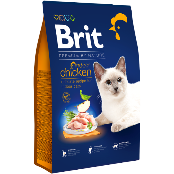 Hrana uscata pentru pisici Brit Premium Indoor 8kg