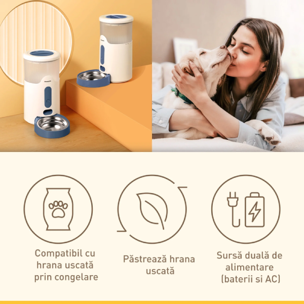 Hranitor automat smart Panasonic WiFi 2.8L - Animax