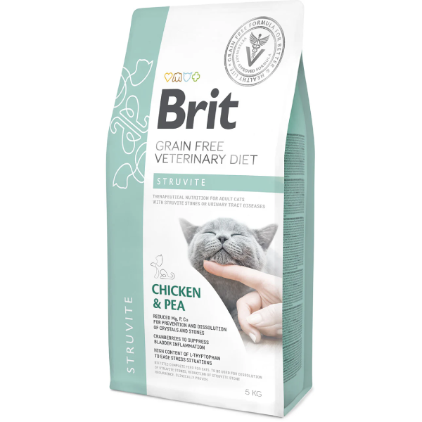 Hrana uscata pentru pisici Brit Grain Free VD Struvite 5kg