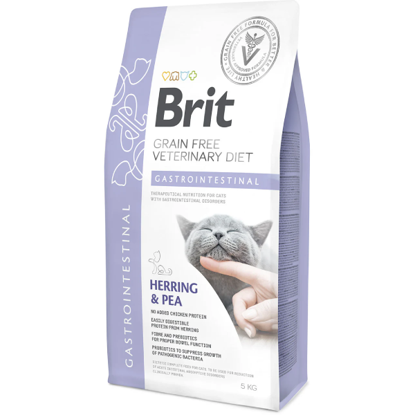 Hrana uscata pentru pisici Brit Grain Free VD Gastrointestinal 5kg
