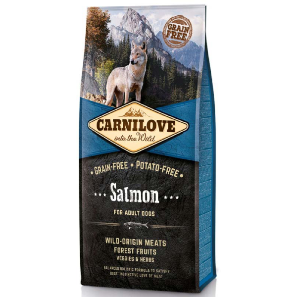 Hrana uscata pentru caini Carnilove Dog Somon 12 kg