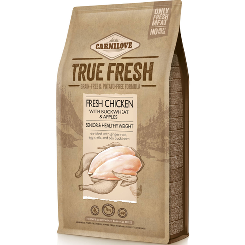 Hrana uscata pentru caini Carnilove Dog Senior True Fresh Pui 11.4kg