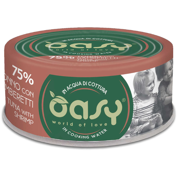 Hrana umeda pentru pisici Oasy More Love Ton si dovleac 70g