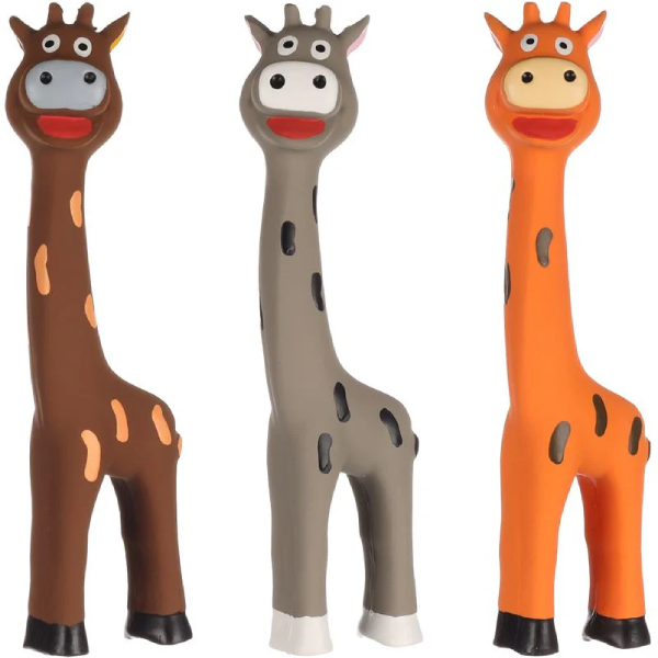 Jucarie pentru caini Flamingo Animal Latex Girafa 24cm