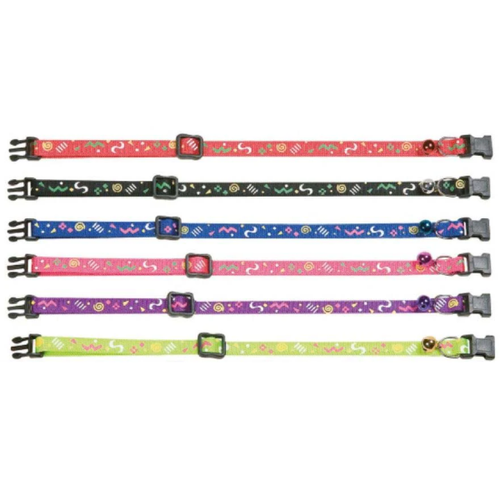 Zgarda pentru pisici Flamingo Party 25/35cm