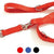 CAMON Lesa de antrenament pentru caini, nailon 18mm/200cm, Rosu 