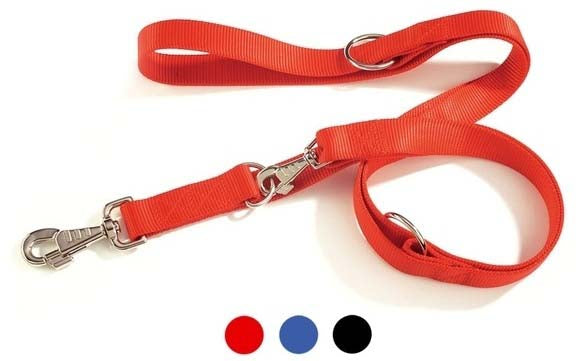 CAMON Lesa de antrenament pentru caini, nailon 18mm/200cm, Rosu 