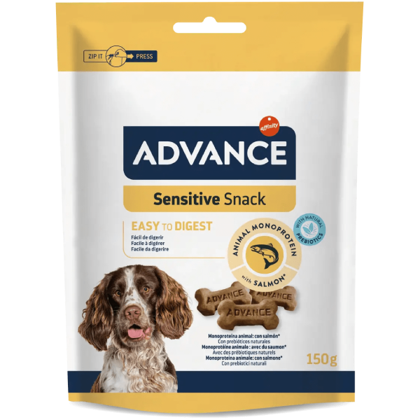 Recompensa pentru caini Advance Dog Sensitive Snack 150g
