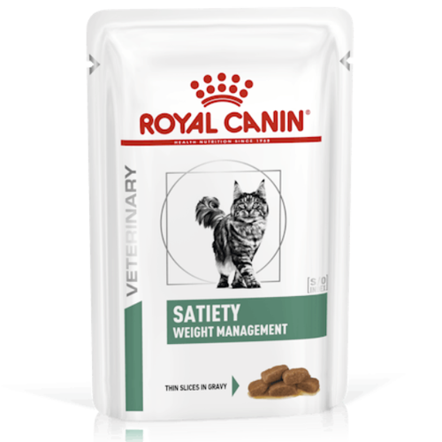 Hrana umeda pentru pisici Royal Canin Satiety 85g