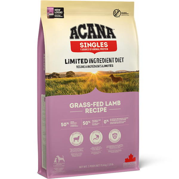 Hrana uscata pentru caini Acana Adult cu miel si mere 11.4 kg