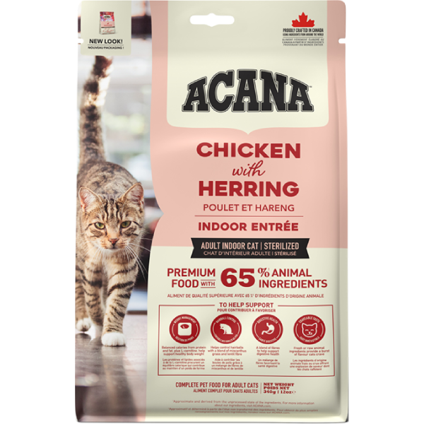 Hrana uscata pentru pisici Acana Indoor Entree 1.8kg