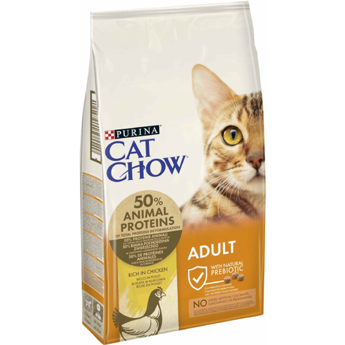 Hrana uscata pentru pisici Cat Chow Pui 1.5kg