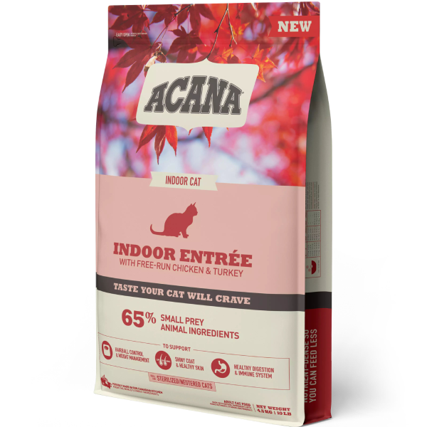Hrana uscata pentru pisici Acana Indoor Entree 4.5kg