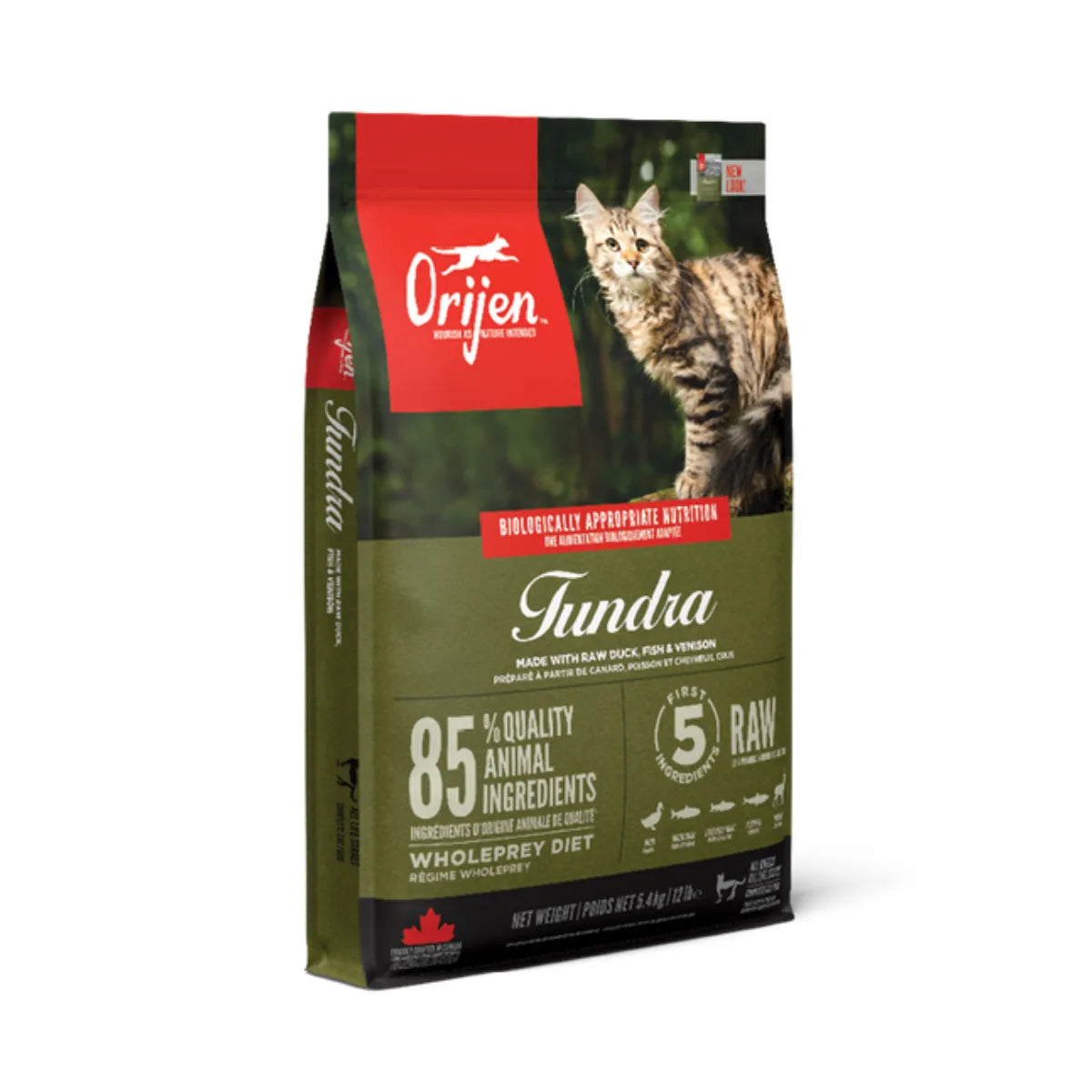 ORIJEN Tundra Hrana uscata pentru pisici, 5.4 Kg