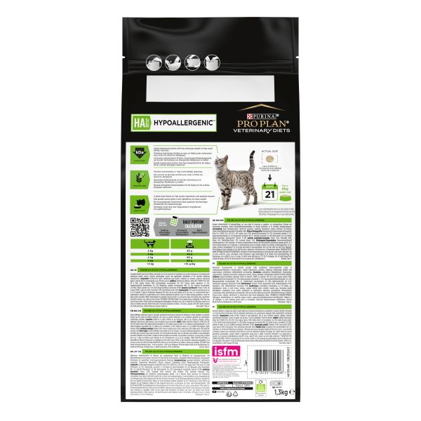 PRO PLAN VETERINARY DIETSÂ® HA Hypoallergenic, dieta veterinara pentru pisici