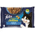 FELIX Sensations Gelees plicuri pentru pisici, somon si pastrav, 4x85g