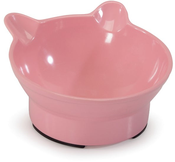 CAMON Castron cu urechi pentru pisici, din melamina, div culori, 300 ml