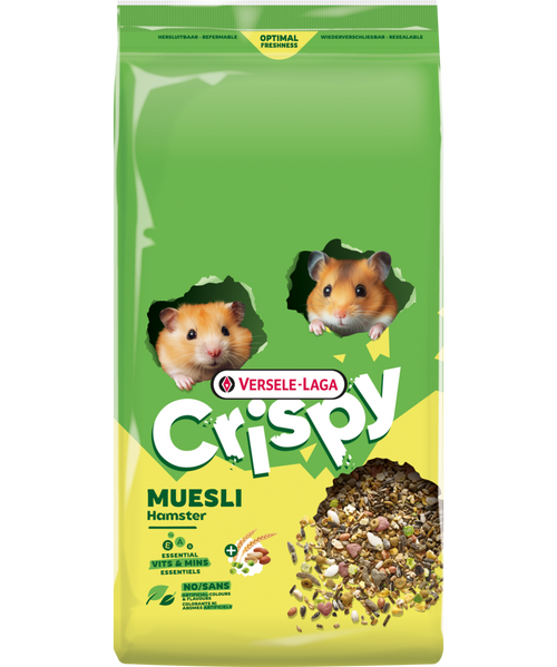 VERSELE-LAGA Crispy Muesli pentru hamsteri, 2.5 kg