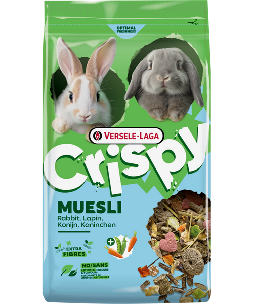 VERSELE-LAGA Crispy Muesli pentru iepuri, 2.5 kg