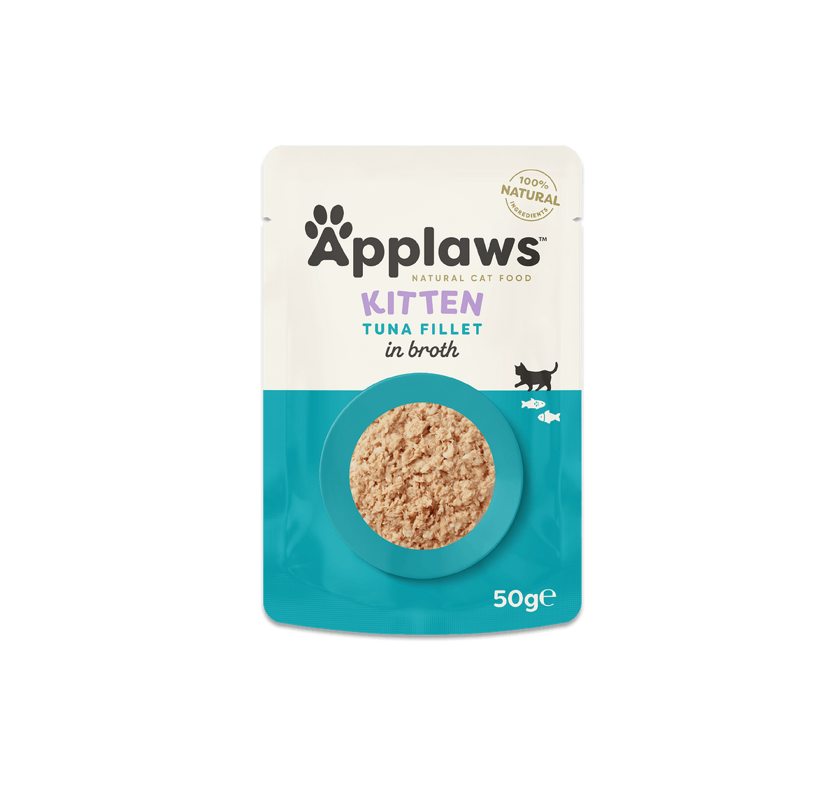 APPLAWS Plic in supa pentru pisicute, cu file de ton, 50g