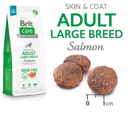 BRIT CARE Grain-free Adult Large Breed, cu Somon si Cartofi