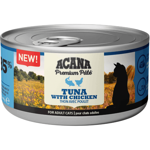 Hrana umeda pentru pisici Acana Cat Ton & Pui Pate 85g - Animax