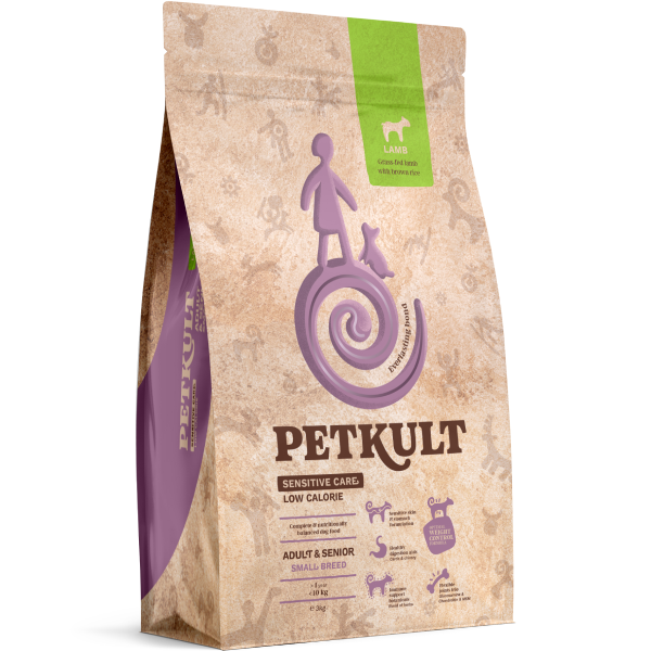 Hrana uscata pentru caini Petkult Sensitive Low Callories Adult&Senior Talie Mica 3kg - Animax