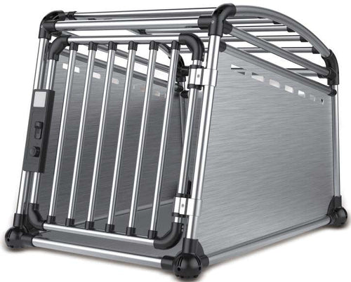 ALL FOR PAWS Cusca de transport Travel Dog, aluminiu, L - 63x88x68cm