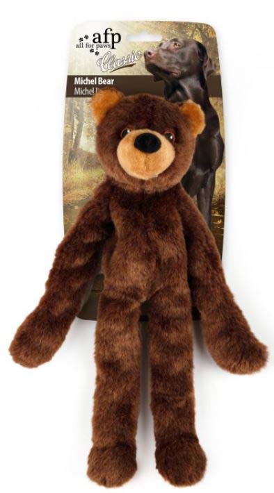 ALL FOR PAWS Jucarie pentru caini Michel Bear din plus 40x17x10cm