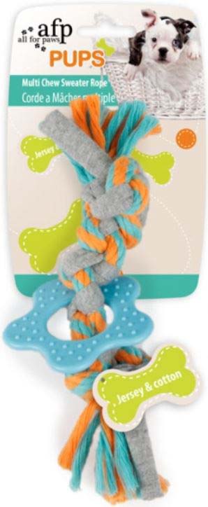 ALL FOR PAWS Pups Jucarie pentru catelusi Franghie pentru ros, 19x6x3,5cm