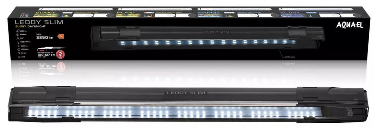 AQUAEL Lampa Leddy Slim Sunny 36W, Negru
