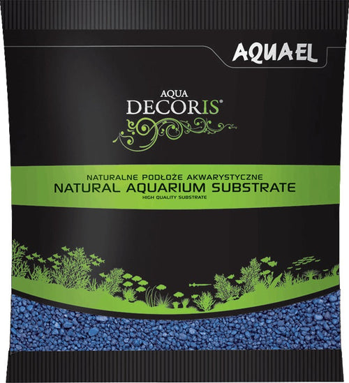 AQUAEL Pietris pentru acvarii, albastru 1kg 