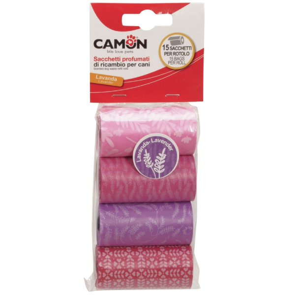 Saculeti igienici Camon Lavanda 4roleX15buc - Animax
