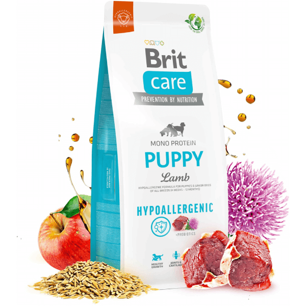 Hrana uscata pentru catelusi Brit Care Hypoallergenic Puppy 1kg - Animax