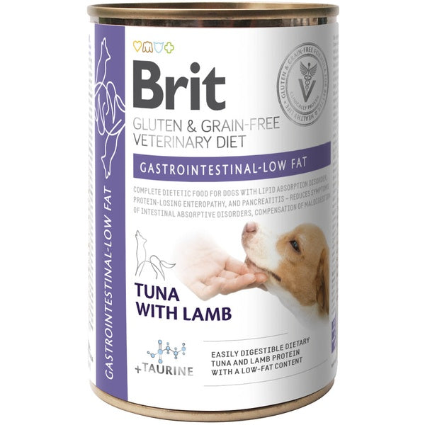 BRIT VD Gastrointestinal Low-Fat Conserva caini, tulburari gastrointestinale, 400g