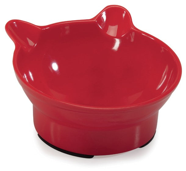 CAMON Castron cu urechi pentru pisici, din melamina, div culori, 300 ml