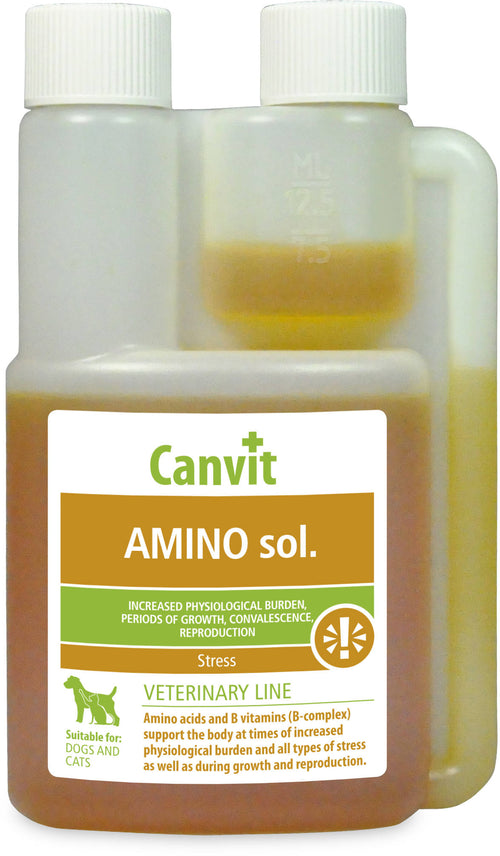 CANVIT Amino Energizant lichid pentru caini, pisici si pasari 250ml