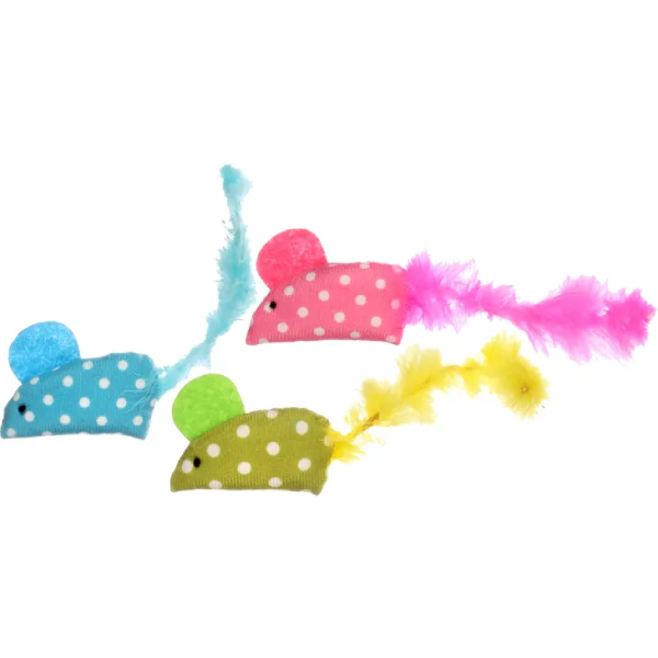 Jucarie pentru pisici Flamingo Soricel Catnip - Animax