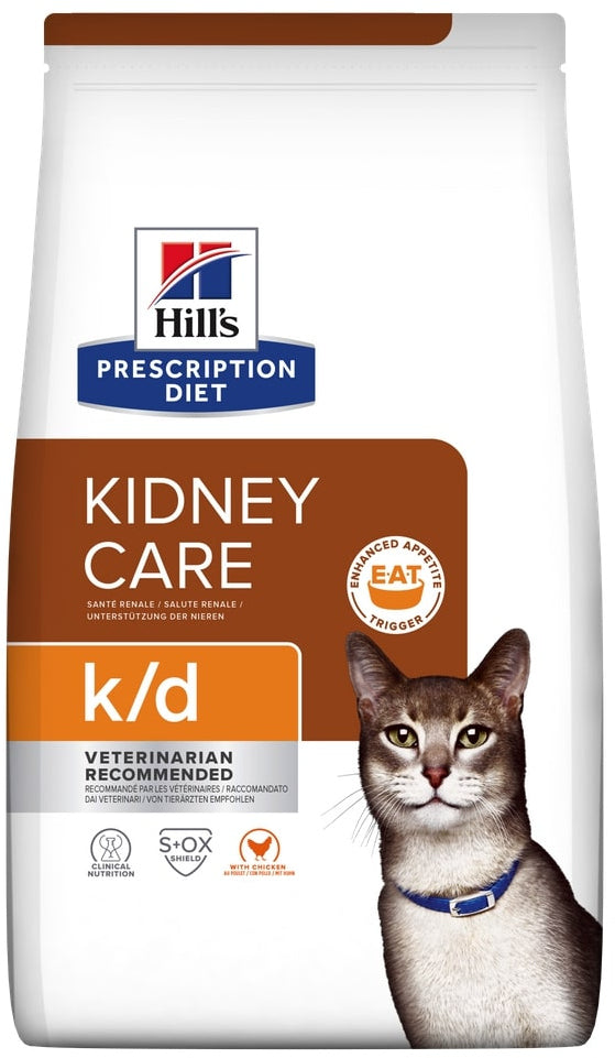 HILL's PD FELINE K/D Hrana uscata pentru boli renale